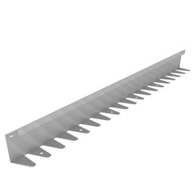 Бордюр Gidrolica Line Steel (Лайн Стил) L-образный из оцинкованной стали 1200х40х70х1,5мм