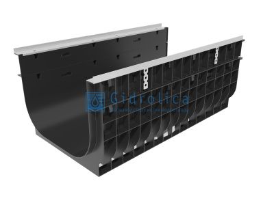 Лоток водоотводный Gidrolica Super ЛВ -50.55.43 - пластиковый, кл. Е600