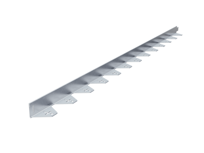 Бордюр Gidrolica Line Steel L-образный из оцинкованной стали 1200х40х45х1,5мм