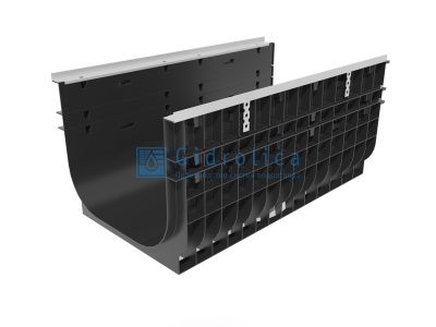 Лоток водоотводный Gidrolica Super ЛВ -50.55.48 - пластиковый, кл. Е600