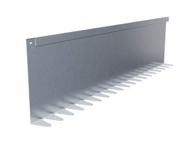 Бордюр Gidrolica Line Steel (Лайн Стил) L-образный из оцинкованной стали 1200х300х70х1,5мм