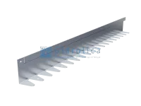 Бордюр Gidrolica Line Steel L-образный из оцинкованной стали 1200х120х70х1,5мм