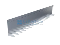 Бордюр Gidrolica Line Steel (Лайн Стил) L-образный из оцинкованной стали 1200х180х70х1,5мм