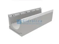 Лоток водоотводный бетонный коробчатый (СО-300мм), с оцинкованной насадкой, с уклоном 0,5% КUу 100.39,9 (30).49(42) - BGZ-V, № 19