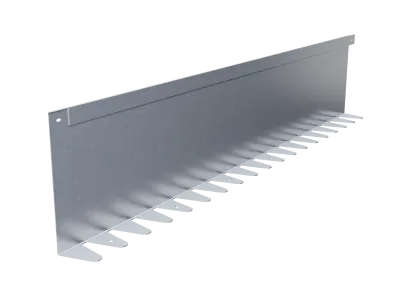 Бордюр Gidrolica Line Steel (Лайн Стил) L-образный из оцинкованной стали 1200х240х70х1,5мм