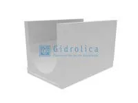 Лоток водоотводный бетонный коробчатый (СО-500мм), с уклоном 0,5% КUу 100.60,3(50).48(39) - BGU, № 6