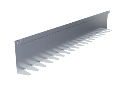 Бордюр Gidrolica Line Steel (Лайн Стил) L-образный из оцинкованной стали 1200х180х70х1,5мм