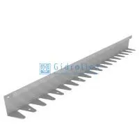 Бордюр Gidrolica Line Steel (Лайн Стил) L-образный из оцинкованной стали 1200х40х70х1,5мм